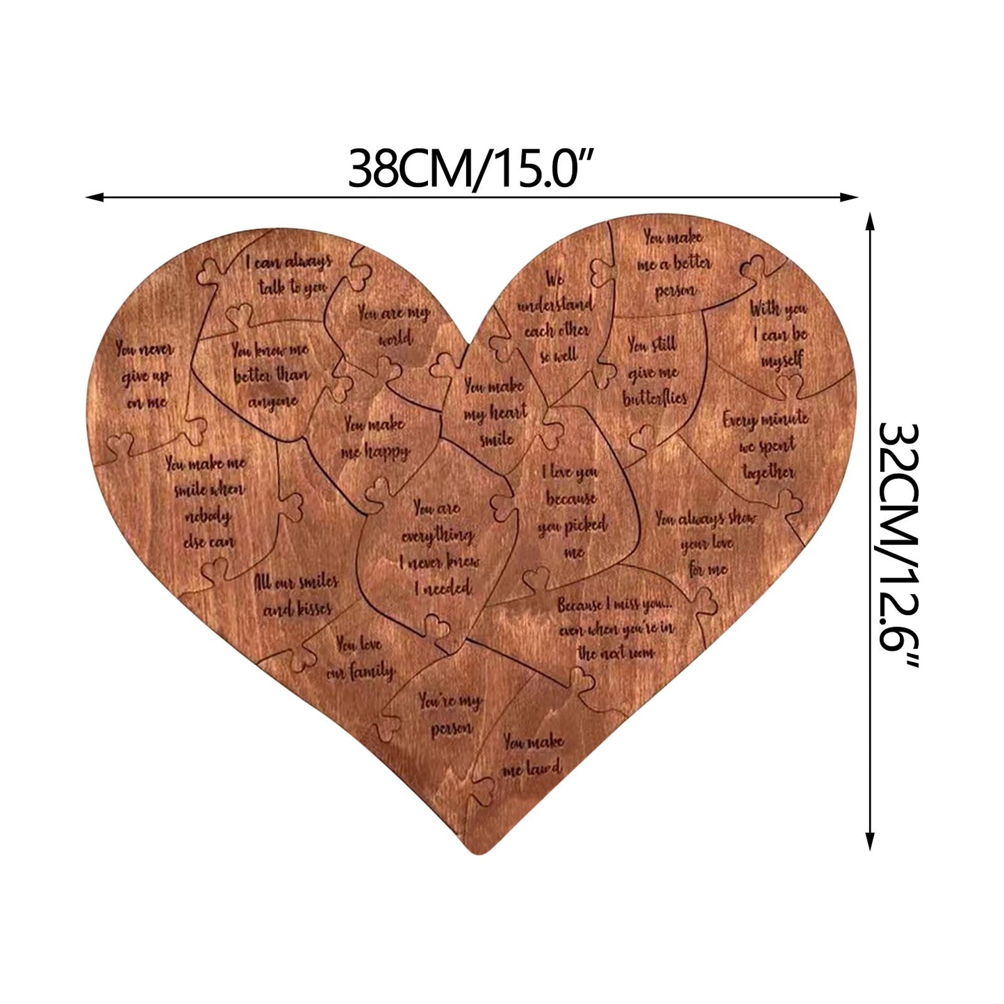 20 Reasons "Why I Love You" Puzzle